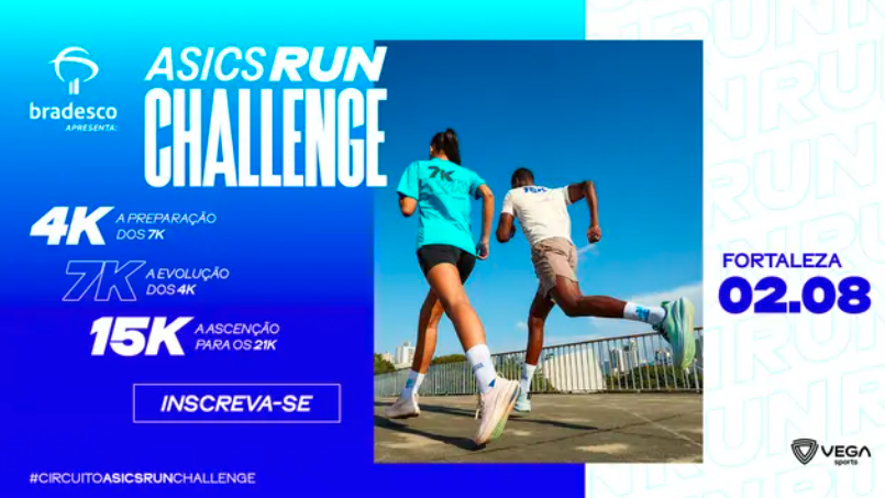 ASICS RUN CHALLENGE 2026 - ETAPA FORTALEZA